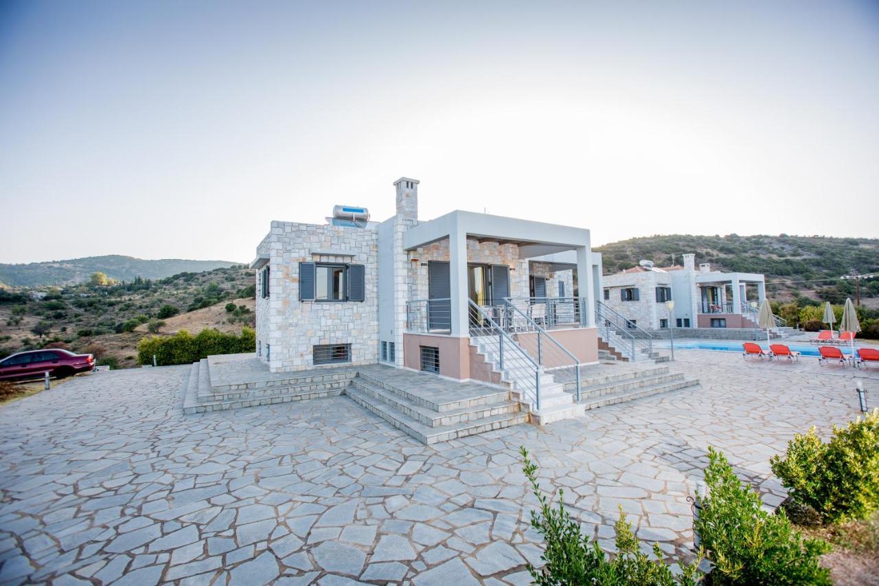 Raise Luxury Villas With A Great Sea View Of Astros 奥利尼梅利苟 外观 照片