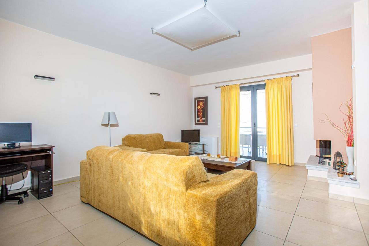 Raise Luxury Villas With A Great Sea View Of Astros 奥利尼梅利苟 外观 照片