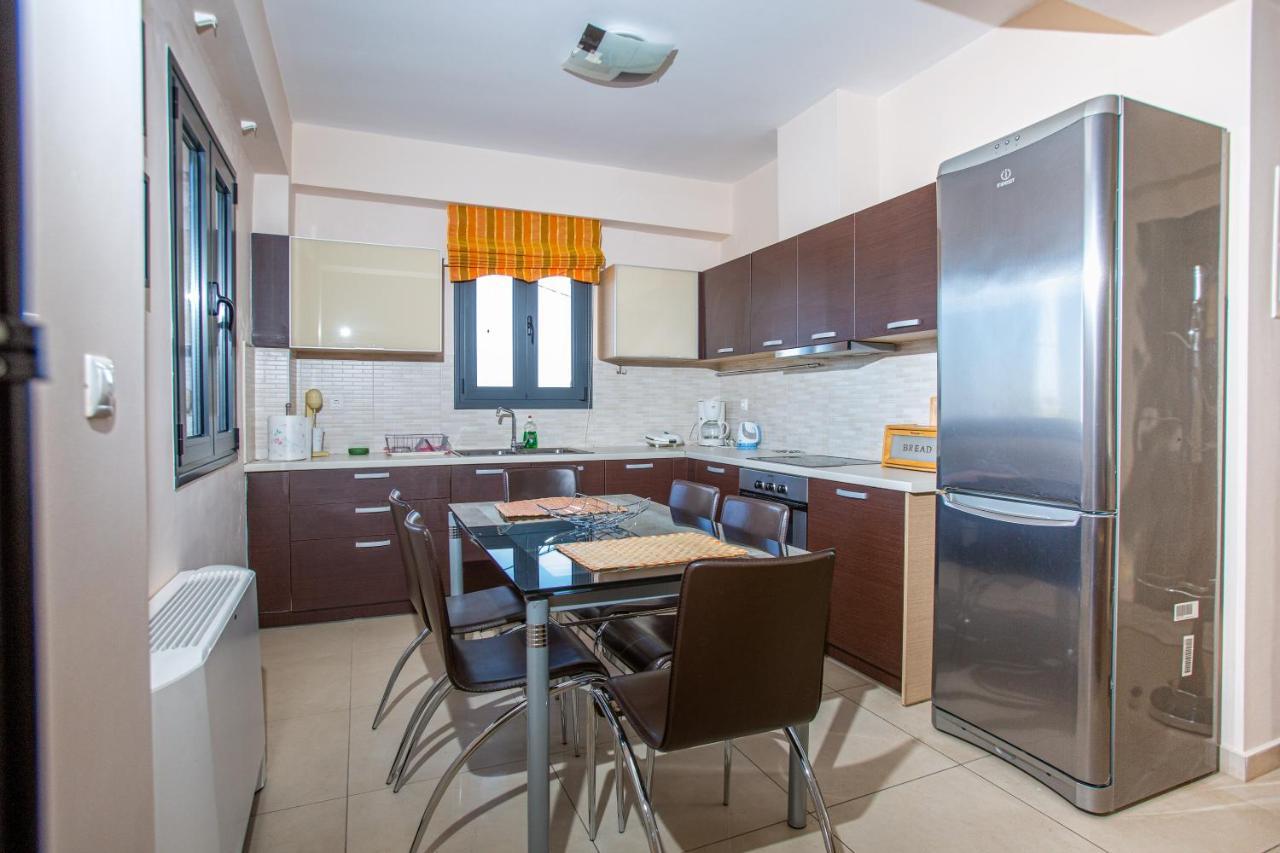 Raise Luxury Villas With A Great Sea View Of Astros 奥利尼梅利苟 外观 照片